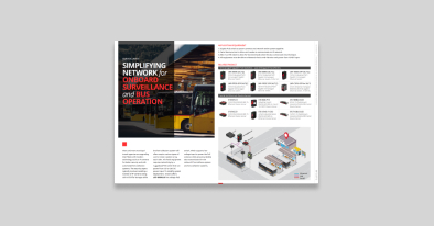 Simplifying Network for Onboard Surveillance and Bus Operation